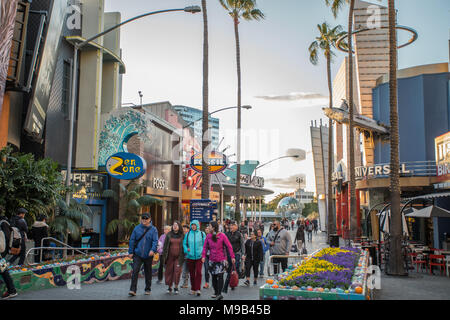 Universal Studios Hollywood Park, der erste Film Studio- und Themenpark von Universal Studios Theme Parks auf der ganzen Welt. Stockfoto