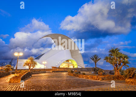 Santa Cruz de Tenerife, Kanarische Inseln, Spanien - Februar 20, 201 Stockfoto