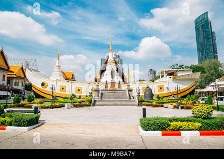 Wat Yan Nawa Tempel in Bangkok, Thailand Stockfoto