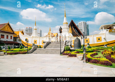 Wat Yan Nawa Tempel in Bangkok, Thailand Stockfoto