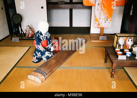 Pohang, Korea - Februar 8, 2017: Guryongpo traditionelle japanische House Stockfoto