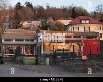 Mountain Rail Bahnhof Durlach, Karlsruhe, Deutschland Stockfoto