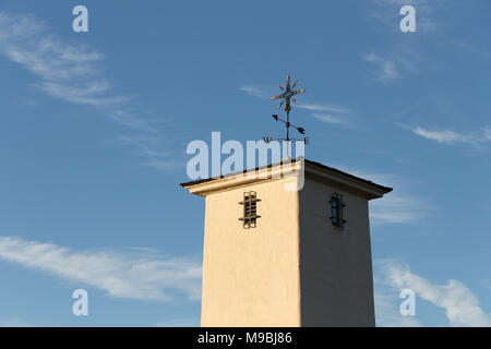 Der legendäre Turm bei Robert Mondavi Winery Stockfoto