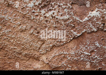 Oberfläche der Marmor mit bräunlichen Farbton. Felsen Textur für Website Hintergrund Stockfoto