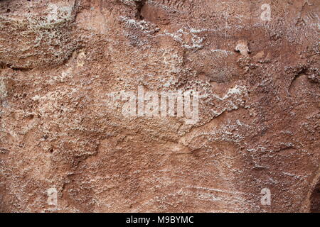 Oberfläche der Marmor mit bräunlichen Farbton. Felsen Textur für Website Hintergrund Stockfoto