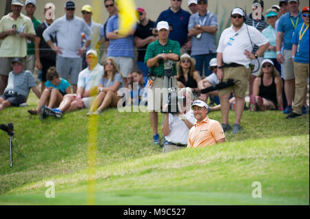 Austin, TX, USA, 24. März 2018: Ian Poulter in Aktion bei der World Golf Championships" "Dell Technologien Match Play, Austin Country Club. Austin, Texas. Mario Cantu/CSM Stockfoto