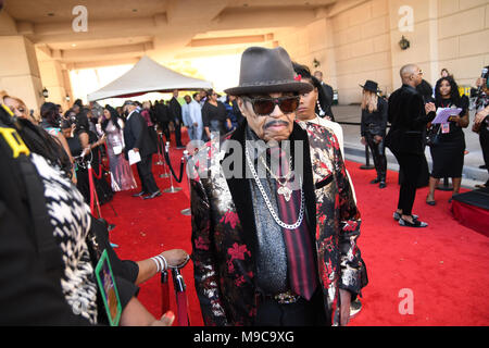 Las Vegas, NV, USA, 24. März 2018. Joe Jackson Wandern auf dem roten Teppich die 33. jährlichen Stellar Awards in Las Vegas Nevada. Photo Credit: Marty Jean-Louis Stockfoto