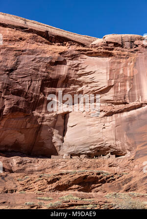 Erste Ruine, Canyon de Chelly National Monument, AZ Stockfoto