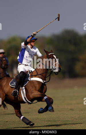 Der Wanderer Klassiker an der Internationalen Polo Club in Wellington, Florida Stockfoto