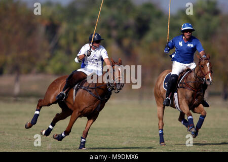 Der Wanderer Klassiker an der Internationalen Polo Club in Wellington, Florida Stockfoto