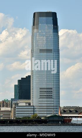 Die Goldman Sachs Turm in Jersey City. Stockfoto