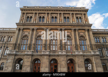 Ungarische Akademie der Wissenschaften, Budapest, Ungarn. Historisches Gebäude. Wichtigsten und angesehensten gelehrten Gesellschaft in Ungarn. MTA-Akademie Stockfoto