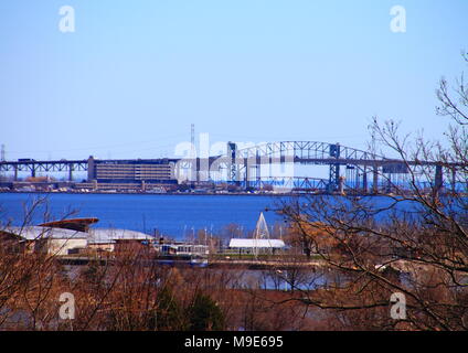 Die Skyway Bridge Stockfoto