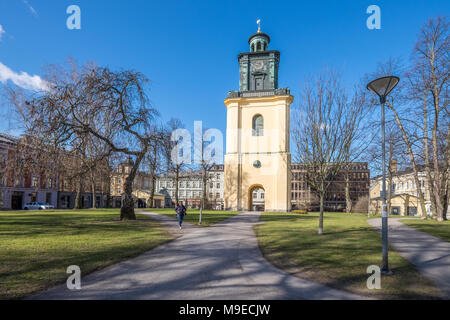 Olai Park im Frühling in Norrköping, Schweden Stockfoto