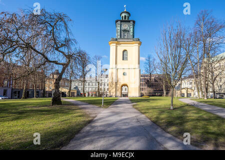 Olai Park im Frühling in Norrköping, Schweden Stockfoto