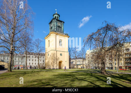 Olai Park im Frühling in Norrköping, Schweden Stockfoto