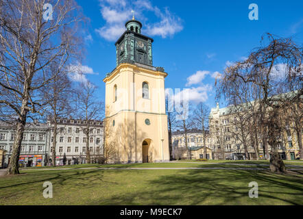 Olai Park im Frühling in Norrköping, Schweden Stockfoto