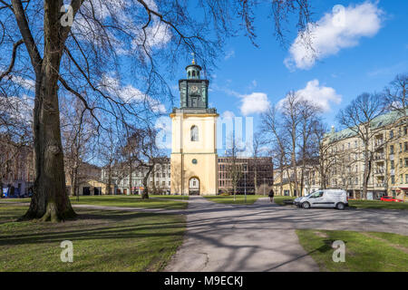 Olai Park im Frühling in Norrköping, Schweden Stockfoto