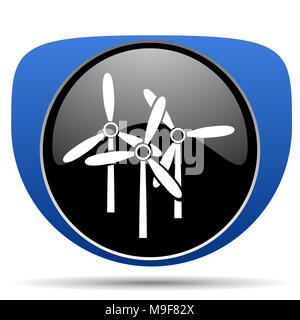 Windmühle Web Icon Stockfoto