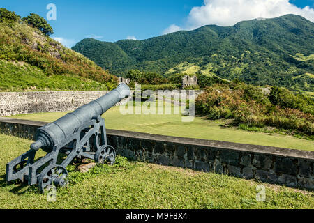 Alte britische Festung Brimstone Hill St. Kitts West Indies