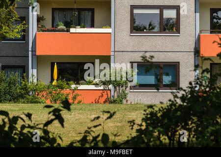 Apartments in Kiel-Schilksee, Kiel, Schleswig-Holstein, Deutschland, Europa Stockfoto