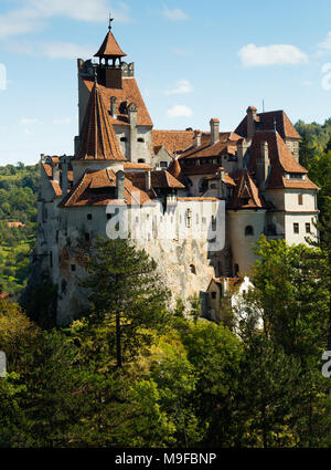 Schloss Bran als Draculas Schloss, Brasov, Rumänien bekannt Stockfoto