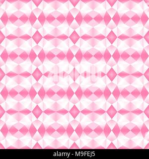 Nahtlose geometrische Muster der Farbverlauf rosa Farbe. Vector Illustration, EPS 10. Stock Vektor