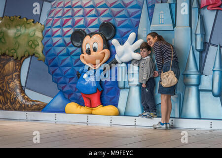 Der internationale Flughafen von Orlando, Florida, USA Stockfoto