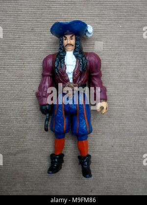 Haken 1992 Film Action Figur Stockfoto