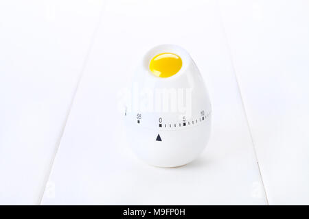 Küche Kochen timer Alarm Clock auf Weiß Stockfoto