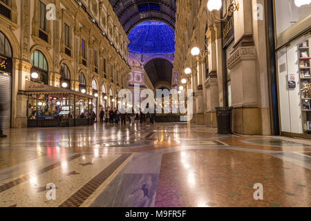 Mailand, Galleria Vittorio Emanuele, Lombardei, Italien, Europa Stockfoto