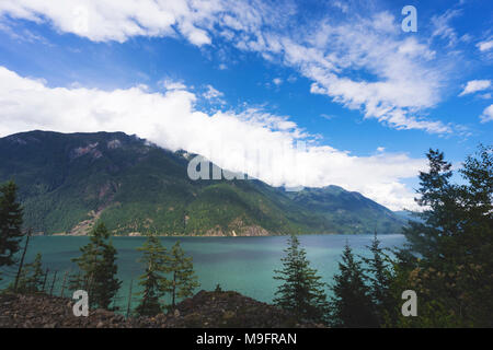 In der Nähe von Lillooet Lake, British Columbia, Kanada Stockfoto