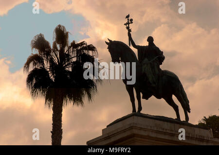 Denkmal für die spanische Verfassung von 1812 - Detail. Cadiz. Region Andalusien. Spanien. Europa Stockfoto