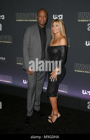 Premiere der USA Network" Ungelöst: Die Ermordung von Tupac und dem berühmt-berüchtigten B.I.G." Mit: Daryn Dupree, Guest Wo: Hollywood, California, United States Wenn: 22 Feb 2018 Credit: FayesVision/WENN.com Stockfoto