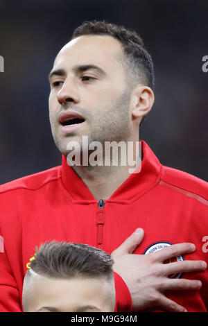 David Ospina (COL), 23. MÄRZ 2018 - Fußball: ein Porträt von David Ospina von Calombia während der internationalen Freundschaftsspiel zwischen Frankreich 2-3 Kolumbien in Stade de France in Saint-Denis, Frankreich, Quelle: LBA/Alamy leben Nachrichten Stockfoto