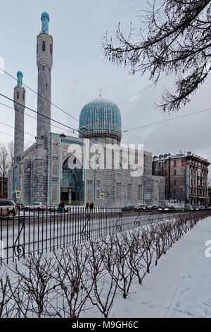 St. Petersburg Moschee. Als es 1913 wurde, war es die größte