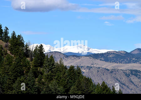 Berge rund um Denver, Colorado Stockfoto