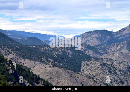 Berge rund um Denver, Colorado Stockfoto