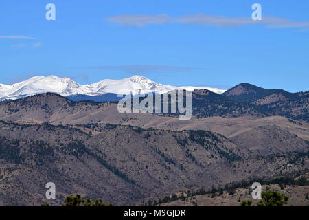 Berge rund um Denver, Colorado Stockfoto