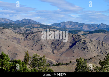 Berge rund um Denver, Colorado Stockfoto