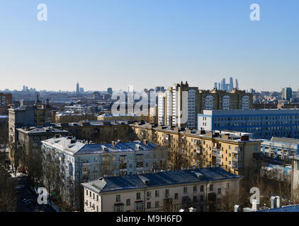 Im südlichen Landkreis Moskau, Russland. Stockfoto