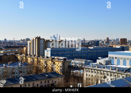 Im südlichen Landkreis Moskau, Russland. Stockfoto