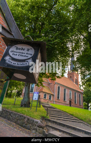 Peter und Paul Kirche im historischen Zentrum der Stadt Bad Oldesloe, Landkreis Storman, Schleswig-Holstein, Deutschland, Europa Stockfoto