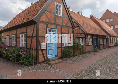 Das historische Zentrum der Stadt Bad Oldesloe, Landkreis Storman, Schleswig-Holstein, Deutschland, Europa Stockfoto