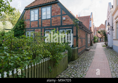 Das historische Zentrum der Stadt Bad Oldesloe, Landkreis Storman, Schleswig-Holstein, Deutschland, Europa Stockfoto