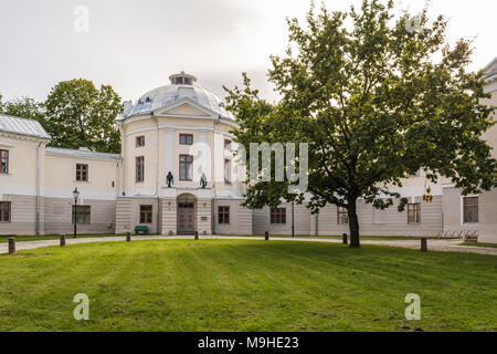 Alten Anatomischen Theaters in Tartu, Estland. Anatomische Theater war Arbeitsplatz für viele prominente Ärzte und Wissenschaftler des 19. Jahrhunderts. Stockfoto