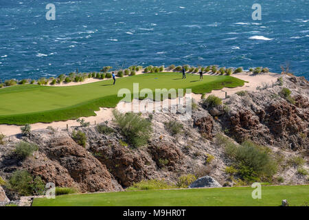 TPC Danzante Bay Golf Course & Villa Del Palmar Stockfoto