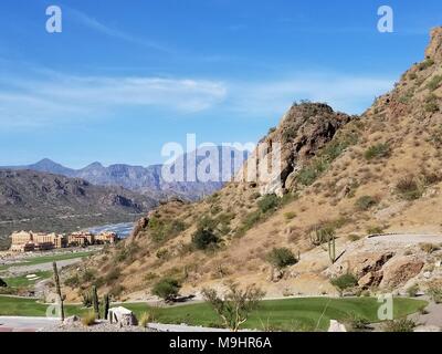 TPC Danzante Bay Golf Course & Villa Del Palmar Stockfoto