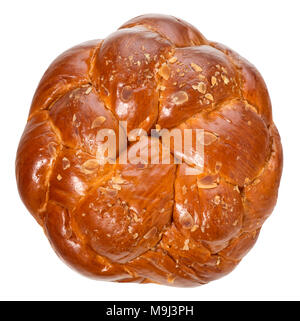 Schöne traditionelle Ostern Brot, Tsoureki Stockfoto