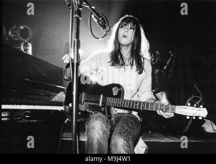 Cat Power bei All Tomorrows Parties, A.T.P 4.April 2004, Camber Sands, Roggen, West Sussex, England, Vereinigtes Königreich. Stockfoto